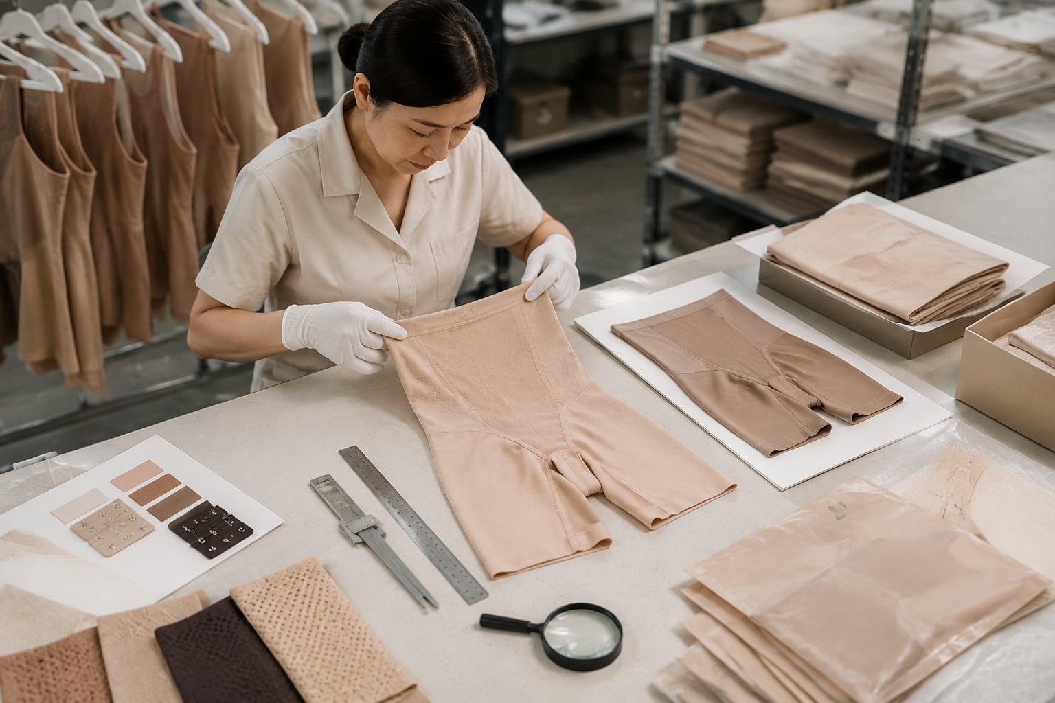 Control de calidad de shapewear: guía de producción